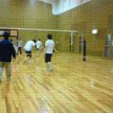 バレーボールサークル AQUAロゴ